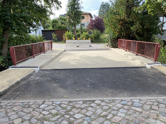 Instandsetzung der Brücke über den Hanshagener Bach