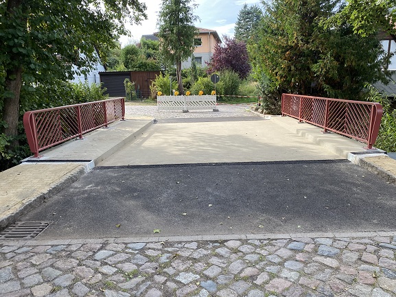 Instandsetzung der Brücke über den Hanshagener Bach